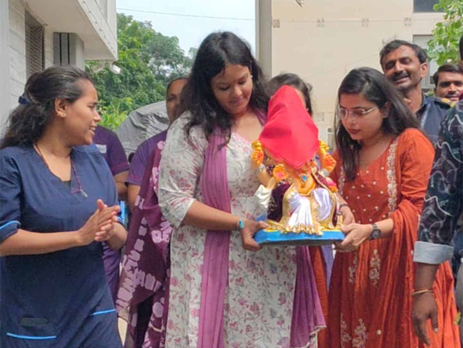 VIMS Hospital Celebrates Ganesh Chaturthi with Devotion